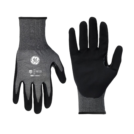 Ge Cut-Resistant Gloves, Cut Level A4 , Micro Foam Nitrile , XL 24 PK GG225XL